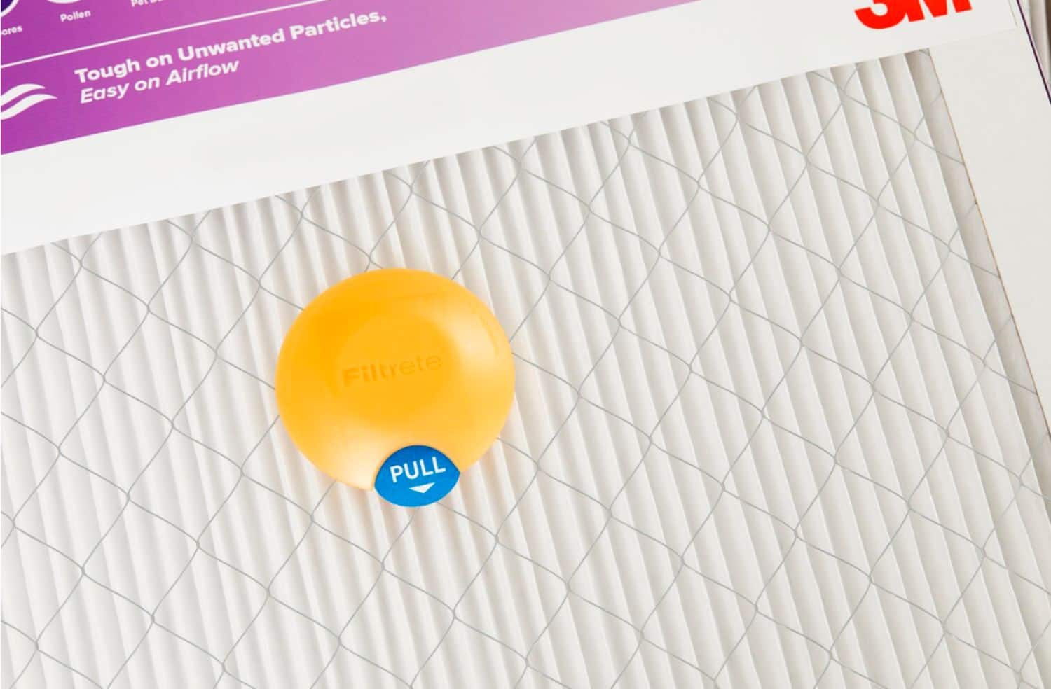 Alt View 14. Filtrete - 20" x 25" x 1" Allergen, Bacteria and Virus Smart Air Filter - White.