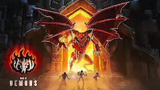 Front. Nintendo - Book of Demons.