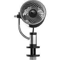 Vornado - PivotC Personal Clip Fan - Black - Front_Zoom