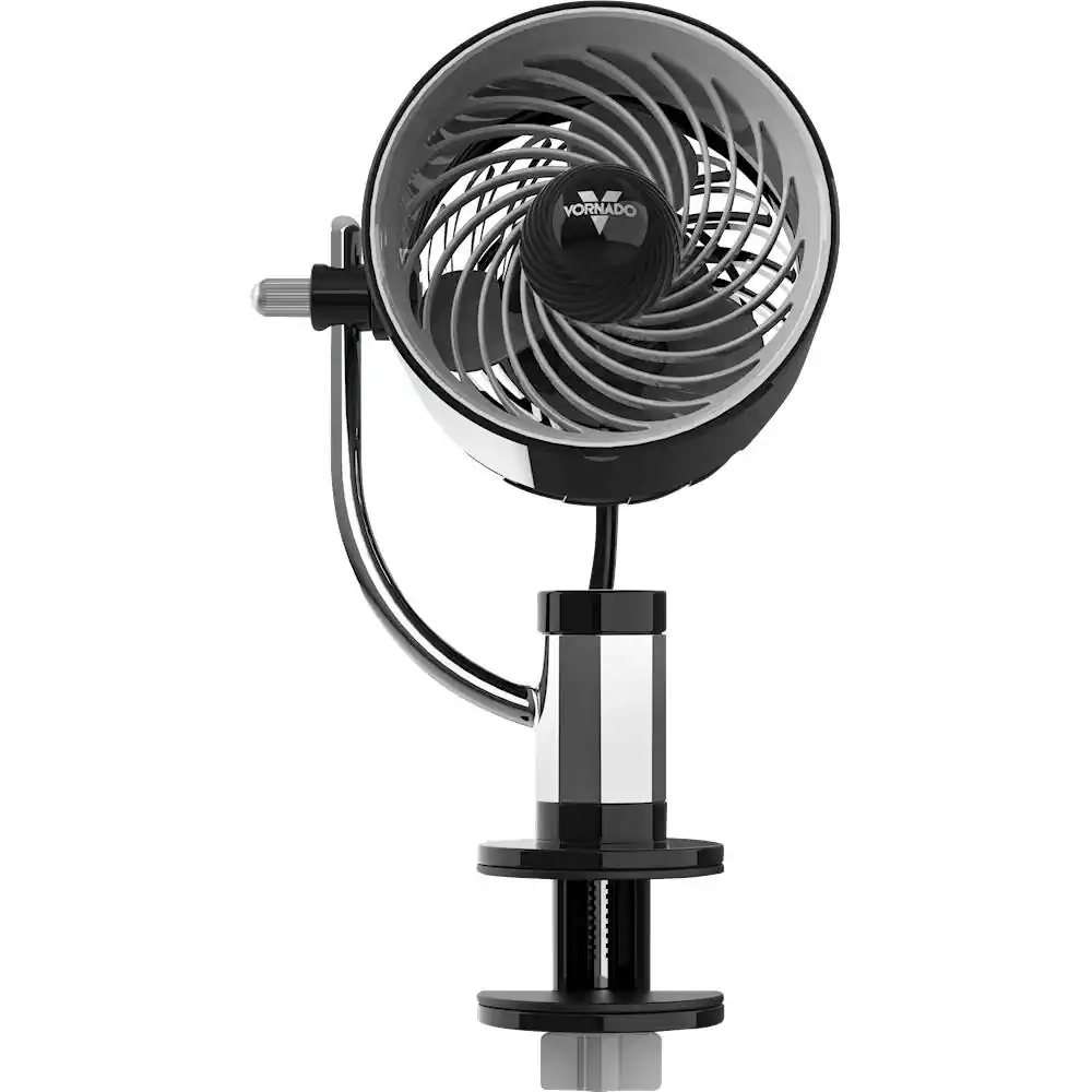Front. Vornado - PivotC Personal Clip Fan - Black.