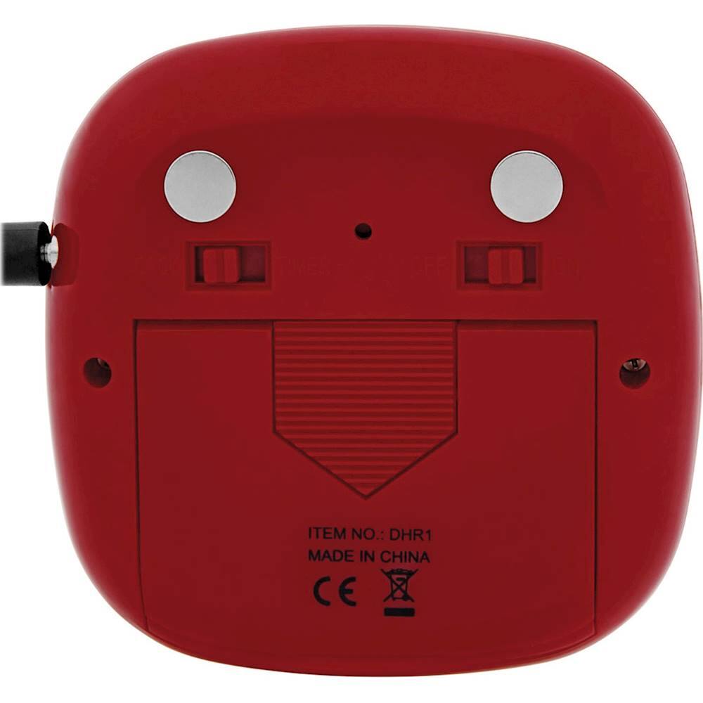 Best Buy Escali TouchScreen Thermometer and Timer Red DHR1R