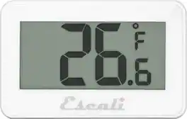 Escali - Digital Refrigerator/Freezer Thermometer - White