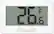 Front. Escali - Digital Refrigerator/Freezer Thermometer - White.