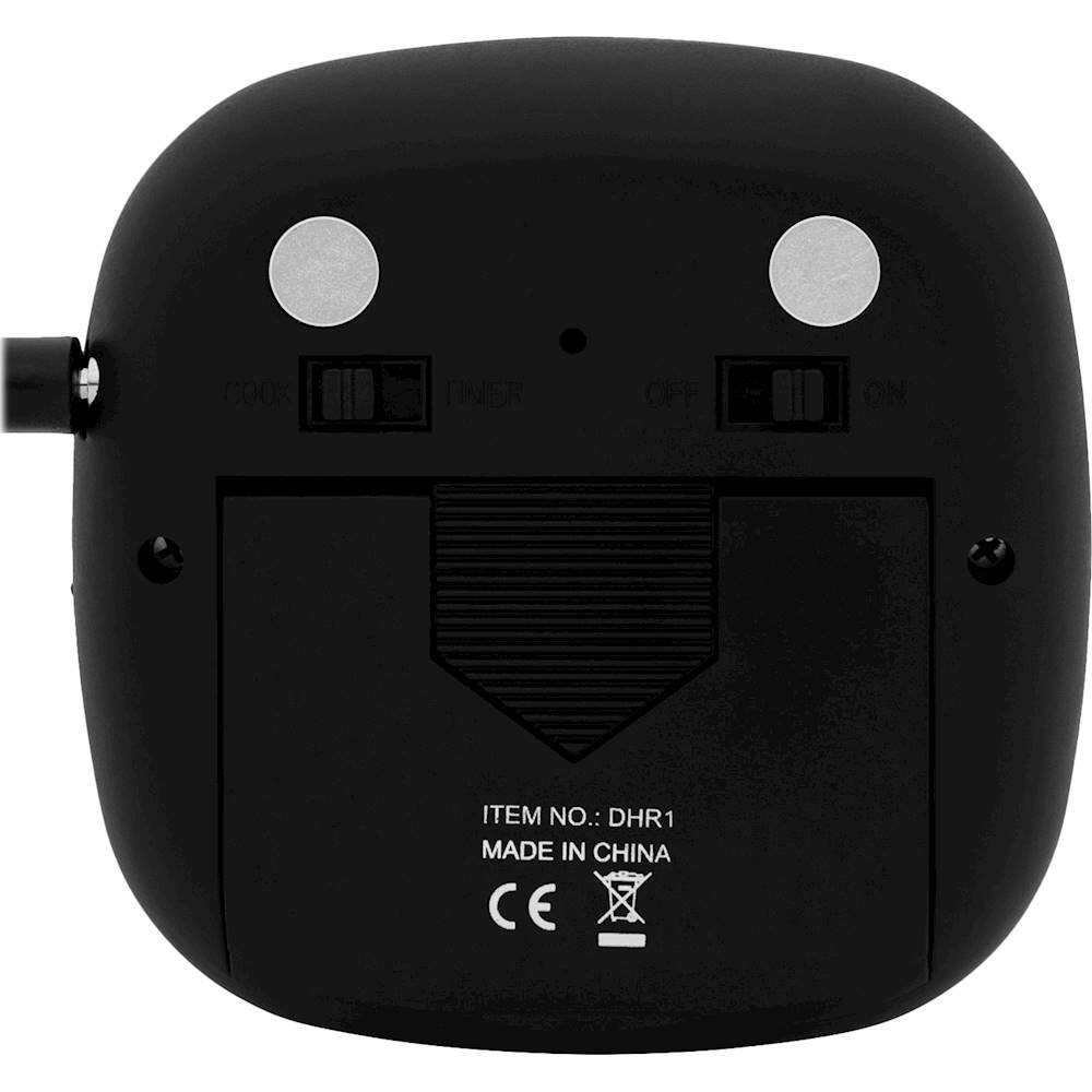 Alt View 12. Escali - Touch-Screen Thermometer and Timer - Black.