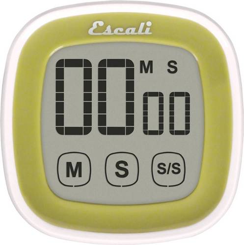Escali - Touch-Screen Digital Timer - Green