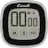 Angle. Escali - Touch-Screen Digital Timer - Black/Silver.