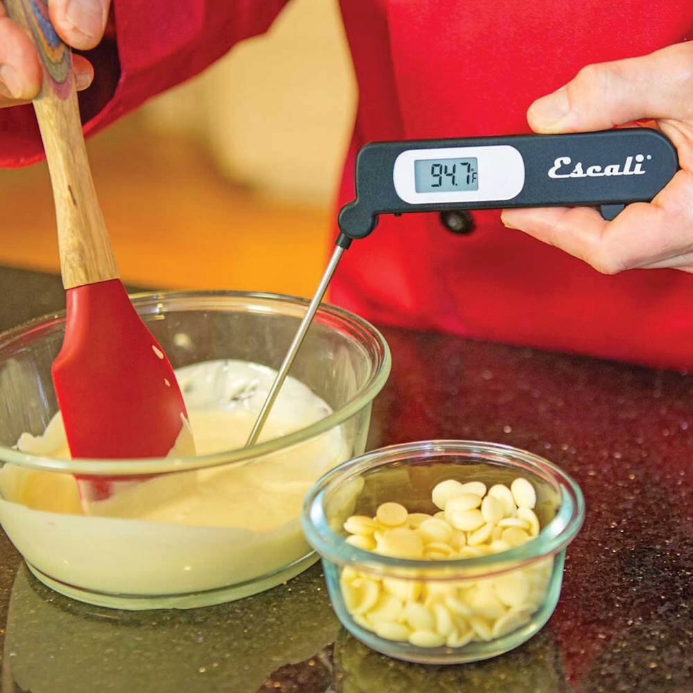 Alt View 13. Escali - Folding Digital Thermometer - Black.