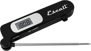 Escali - Folding Digital Thermometer - Black - Left_Zoom
