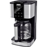 Bella Pro Series 14-Cup Touchscreen Stainless Steel Coffee Maker