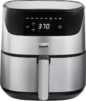 Bella Pro Series - 6.3-qt. Touchscreen Air Fryer - Stainless Steel - Front_Zoom