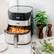 Alt View 17. Bella Pro Series - 6.3-qt. Touchscreen Air Fryer - Stainless Steel.