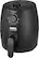 Left. Bella Pro Series - 2-qt. Manual Air Fryer - Matte Black.