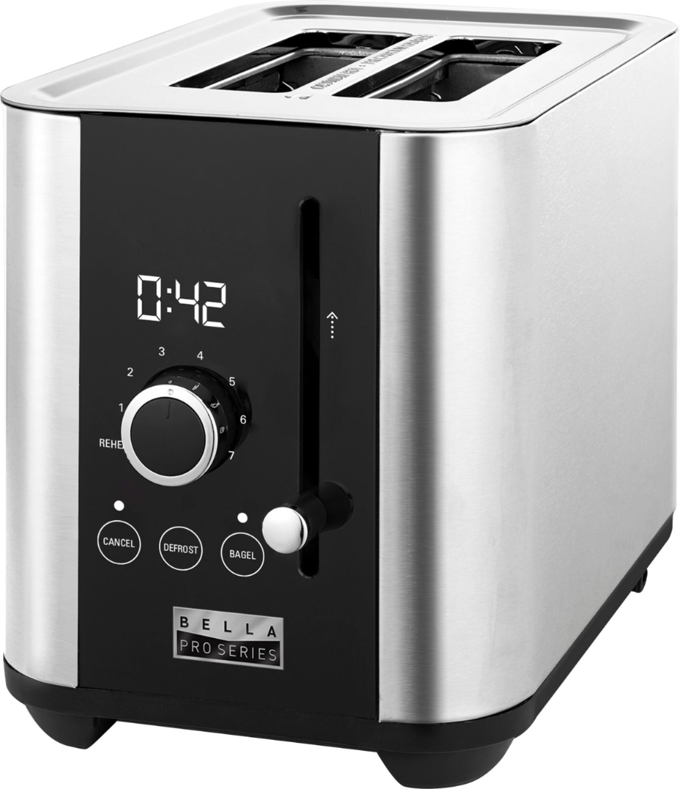 Best Buy: Bella 2-Slice Extra-Wide Slot Toaster White 17189