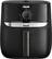 Front. Bella Pro Series - 6-qt. Analog Air Fryer - Black Matte.