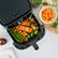 Alt View 18. Bella Pro Series - 6-qt. Analog Air Fryer - Black Matte.