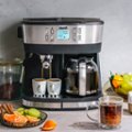 Alt View Zoom 11. Bella Pro Series - Combo 19-Bar Espresso and 10-Cup Drip Coffee Maker - Stainless Steel.