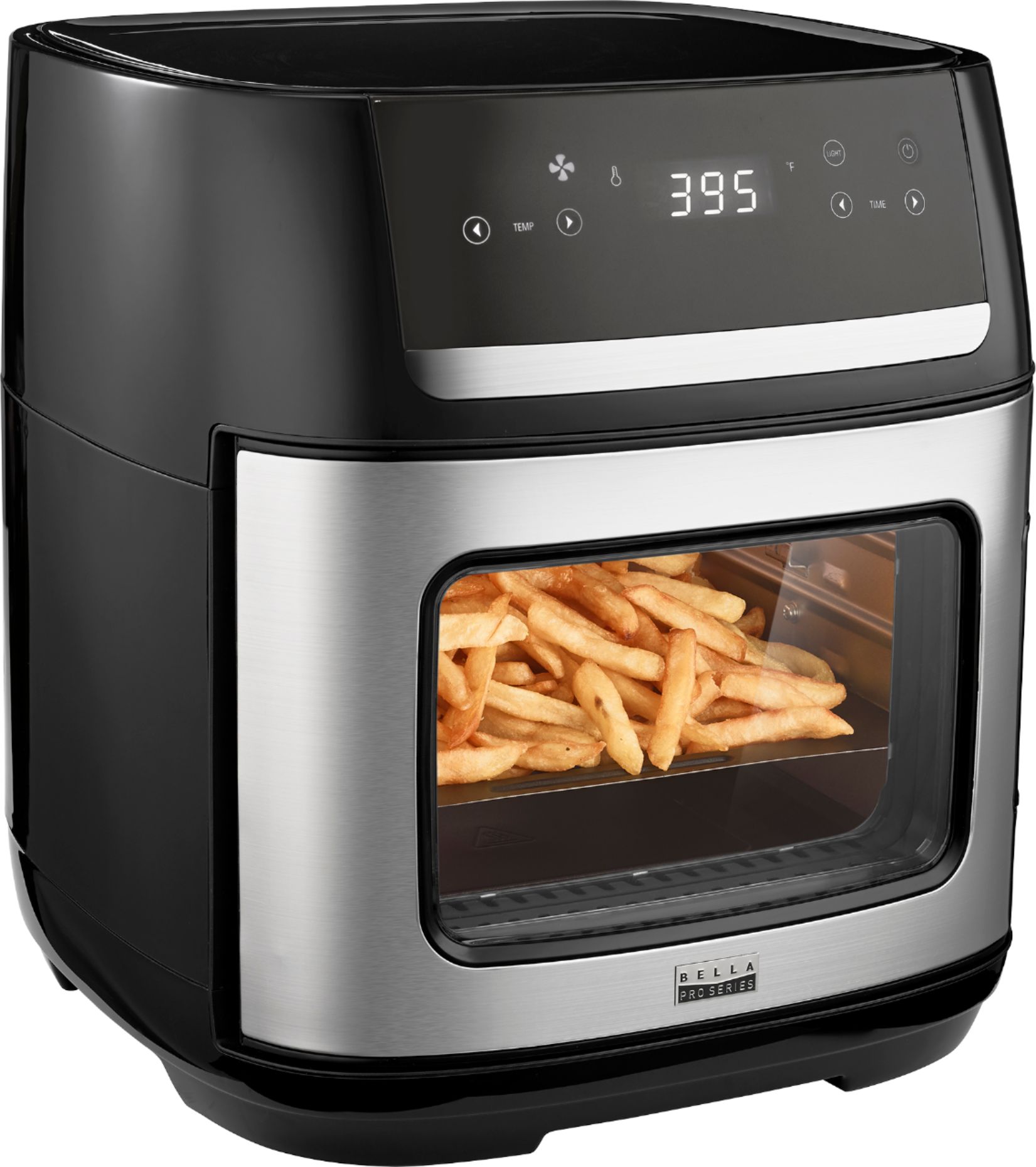 Bella Pro Series 12-in-1 6-Slice Toaster Oven + 33-qt. Air Fryer