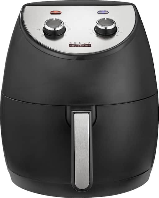 Bella Pro Series 4.2 qt. Analog Air Fryer with Matte Finish Matte  Bella Pro Series 4.2 qt. Analog Air Fryer with Matte Finish Matte