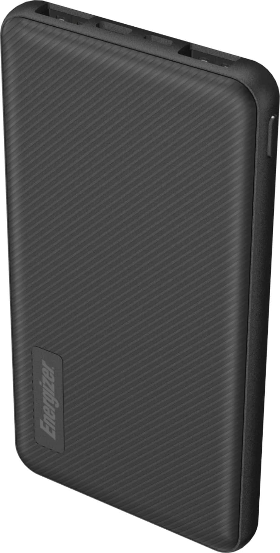 Alt View 13. Energizer - MAX 10,000mAh Ultra-Slim High Speed Universal Portable Charger for Apple, Android, Google, Samsung & USB Enabled Devices - Black.