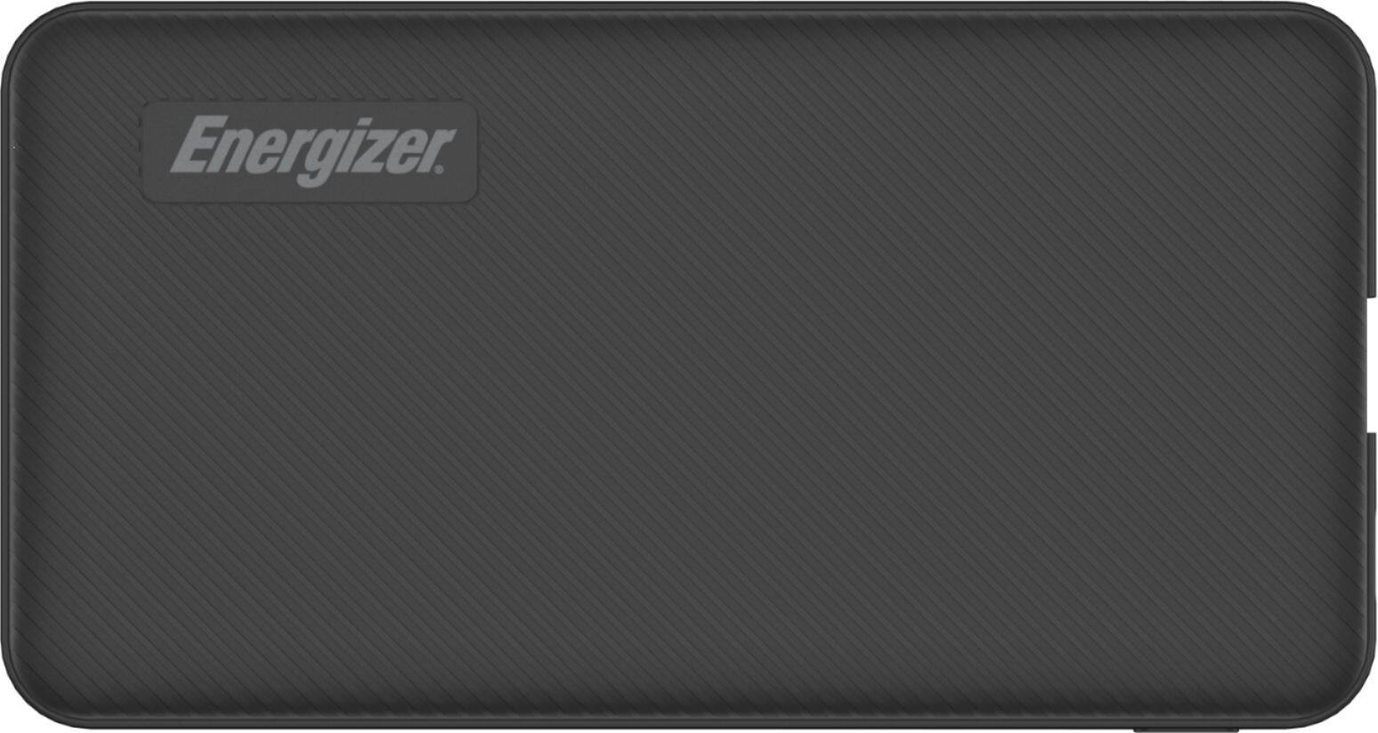 Alt View 12. Energizer - MAX 5,000mAh Ultra-Slim, High Speed Universal Portable Charger for Apple, Android, Google, Samsung & USB Enabled Devices - Black.