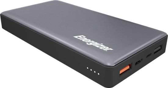 Boomgaard Zijdelings kosten Energizer Ultimate Lithium 20,000mAh 18W Fast Charge Portable Charger/Power  Bank QC 3.0 & PD 3.0 for Apple, Android & USB Devices Gray UE20015PQ - Best  Buy