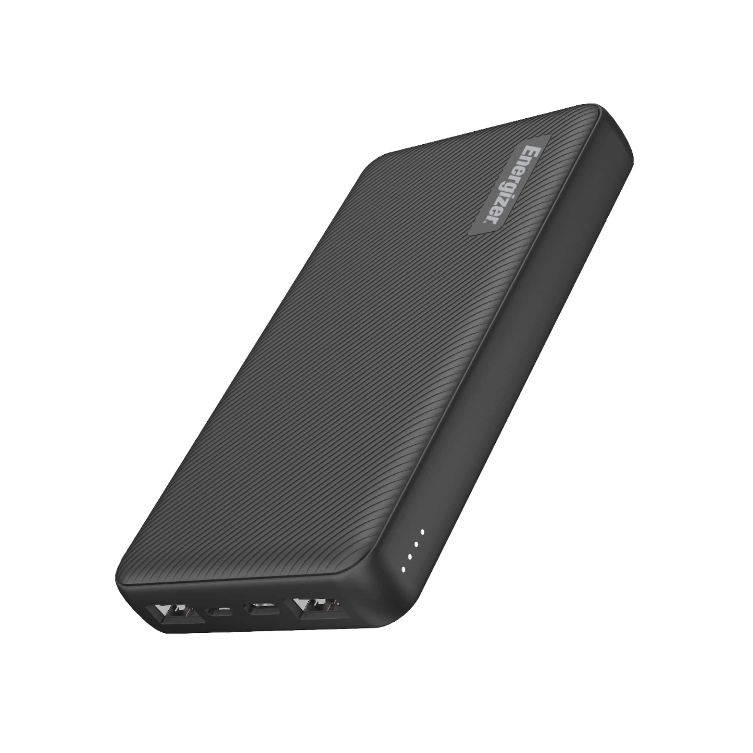 Alt View 16. Energizer - MAX 15,000mAh Ultra-Slim High Speed Universal Portable Charger for Apple, Android, Google, Samsung & USB Enabled Devices - Black.