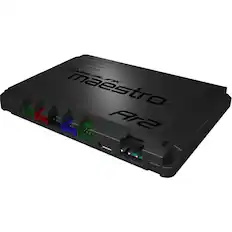 Front. Maestro - Car Audio Replacement Interface - Gray.