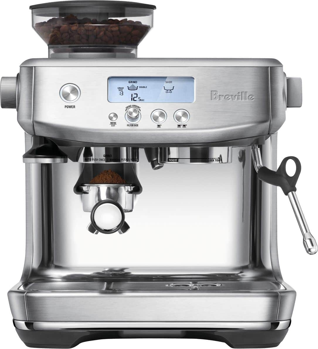 Breville the Barista Pro™ with a ThermoJet heating system, 3