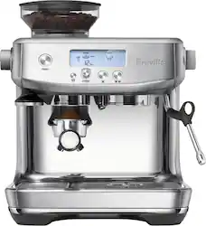 Breville - the Barista Pro with a ThermoJet heating system, 3 second heat up time and precise espresso extraction - Brushed Stainless Steel - Front_Zoom