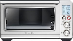 the Breville Smart Oven Air Fryer - Brushed Stainless Steel - Front_Zoom