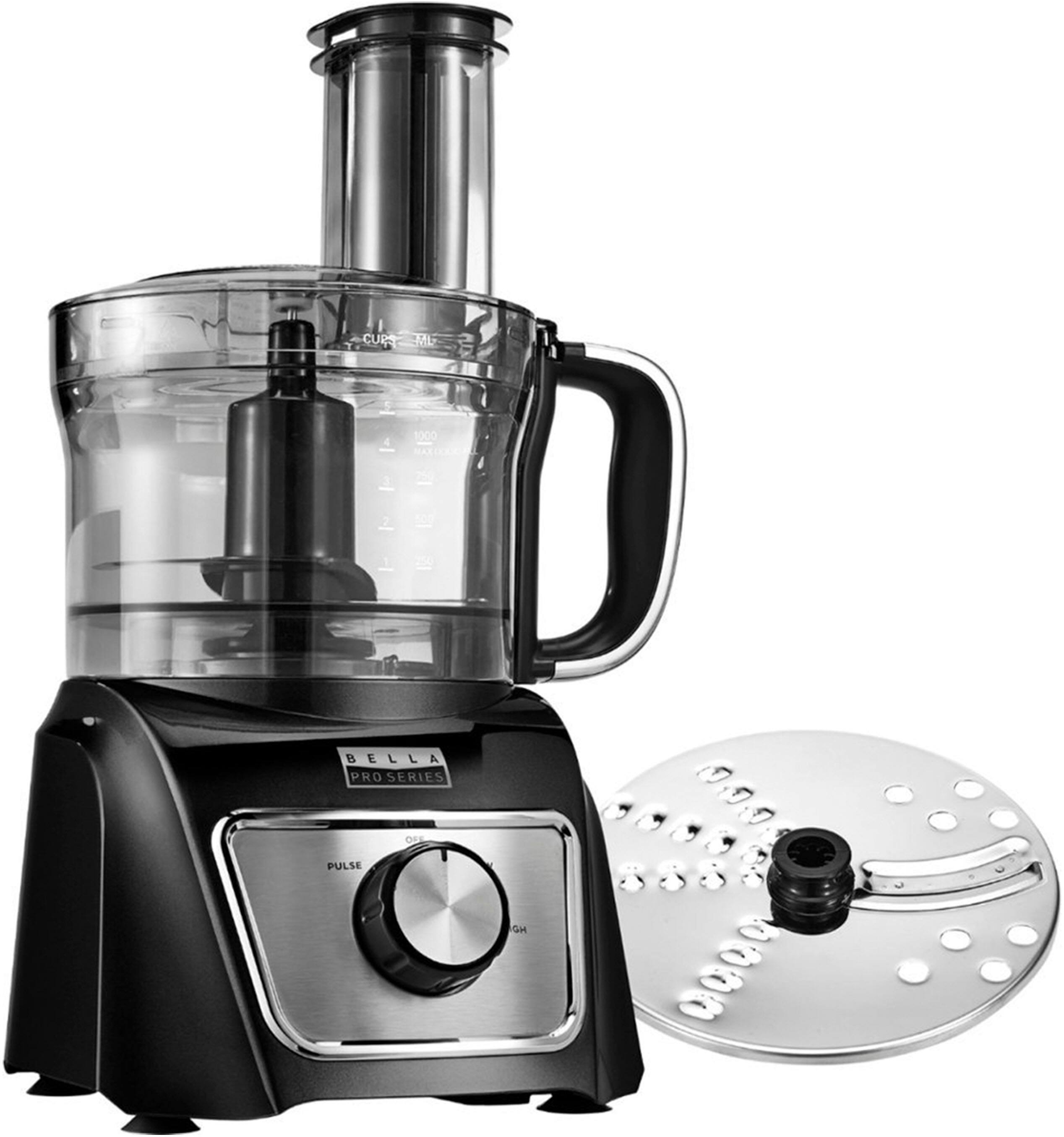 Alt View 15. Bella Pro Series - 8-Cup Food Processor - Black.