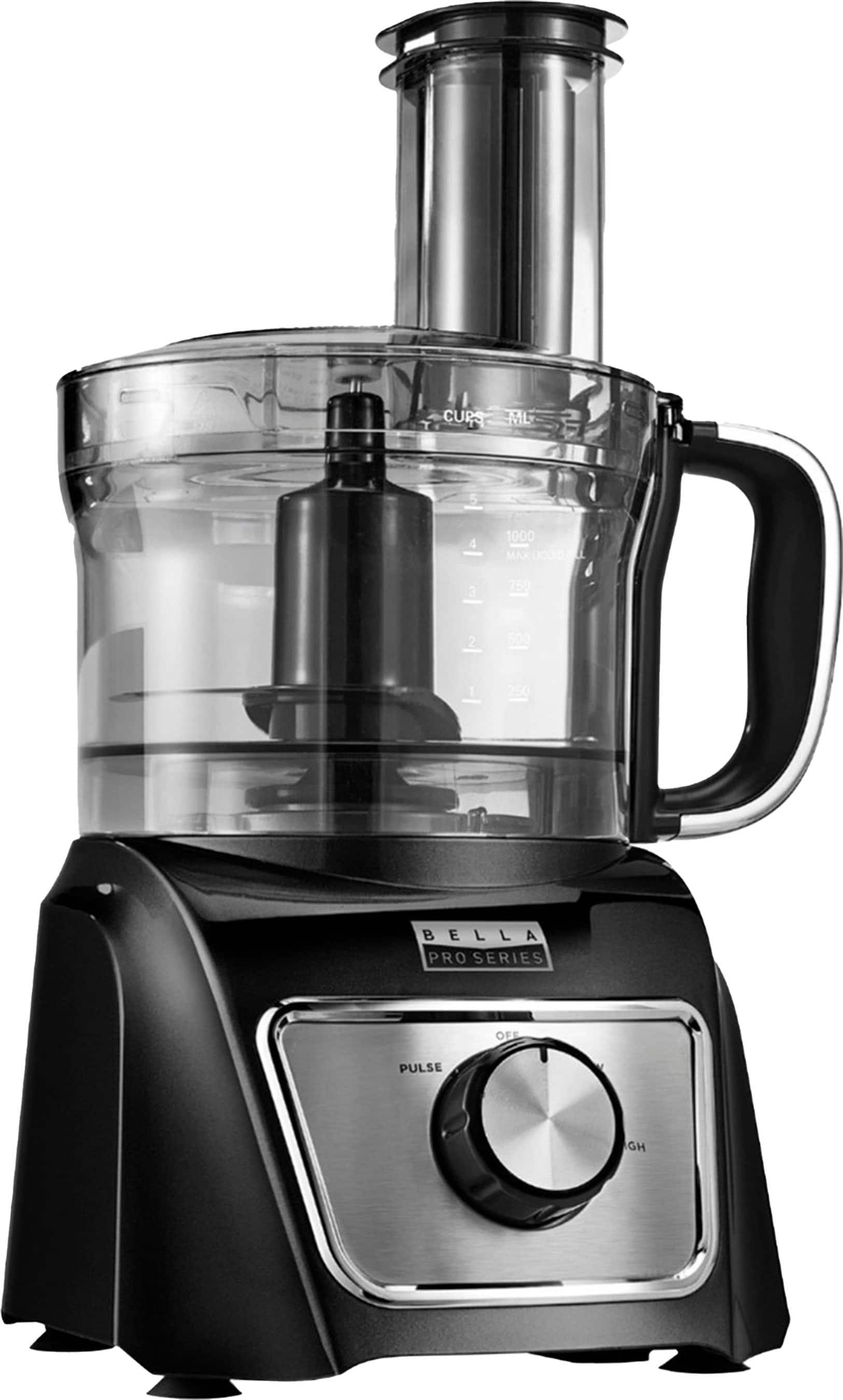 Alt View 17. Bella Pro Series - 8-Cup Food Processor - Black.