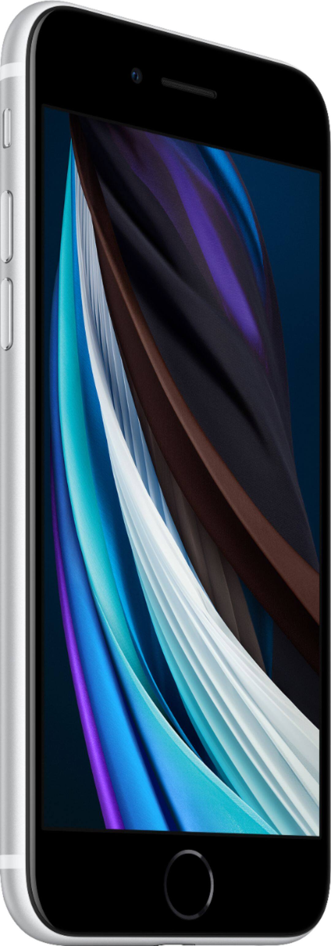 Alt View 12. Apple - iPhone SE (2nd generation) with 64GB Memory Prepaid Cell Phone.
