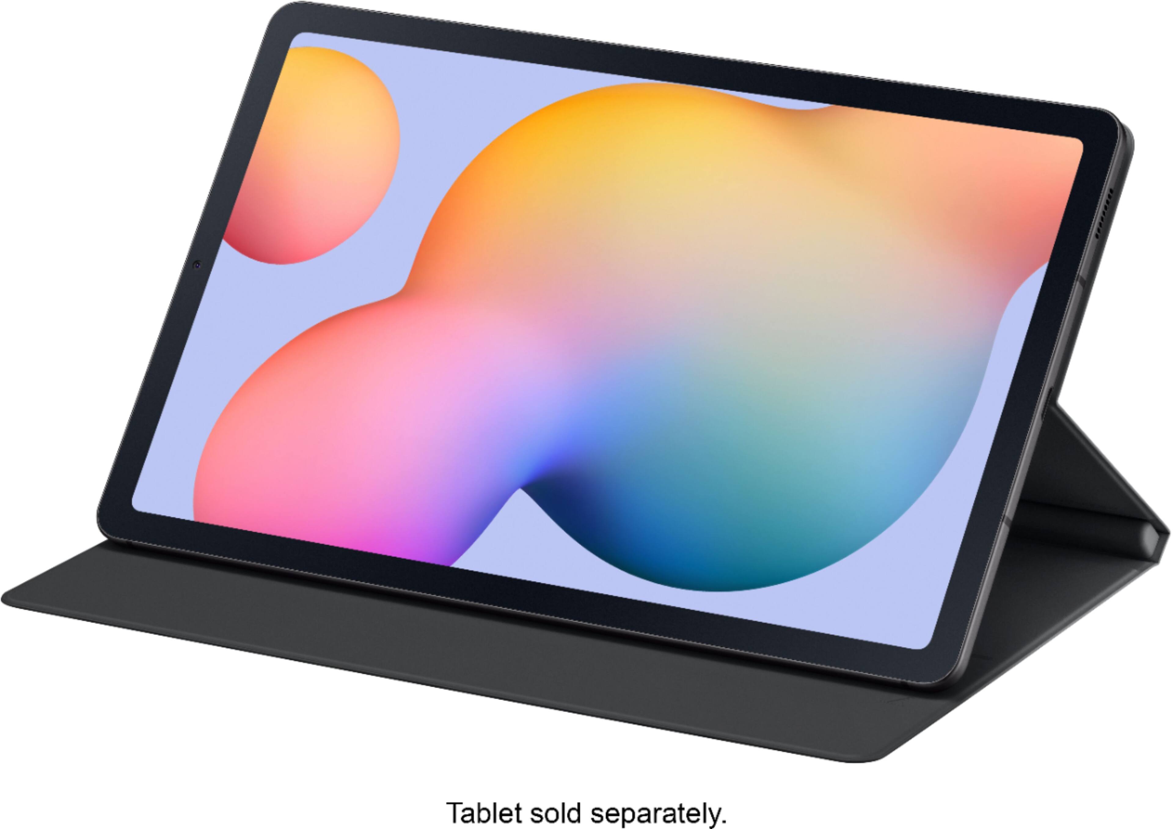 Alt View 12. Samsung - Book Cover for Samsung Galaxy Tab S6 Lite - Oxford Gray.