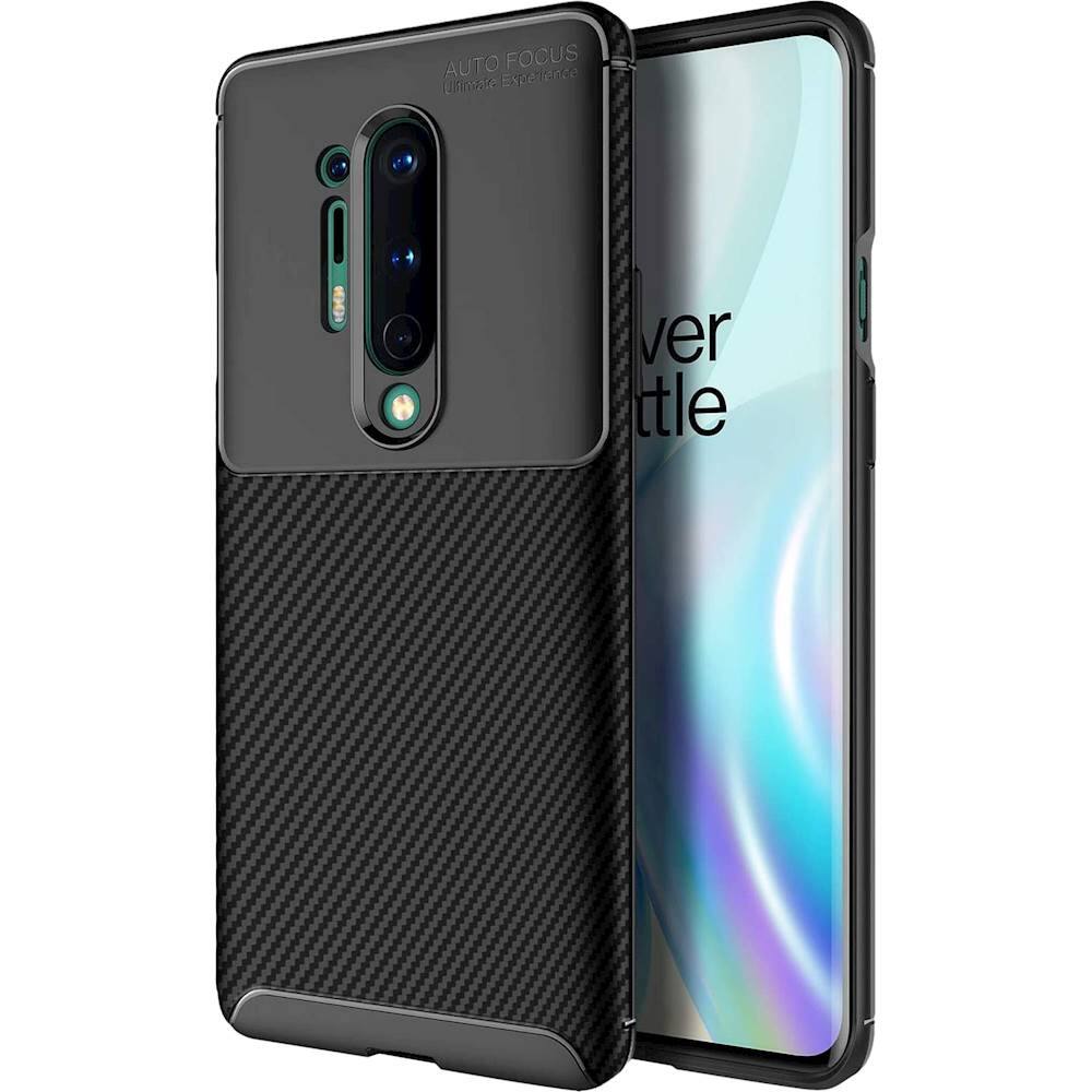 Alt View 13. SaharaCase - Prestige Series Case for OnePlus 8 Pro - Black.