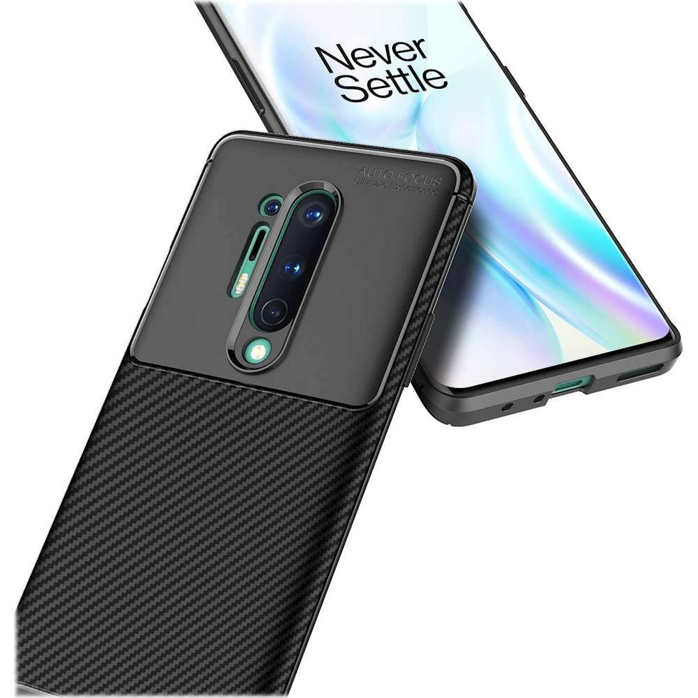 Alt View 14. SaharaCase - Prestige Series Case for OnePlus 8 Pro - Black.