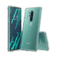 SaharaCase - Crystal Series Case for OnePlus 8 Pro - Clear - Angle_Zoom