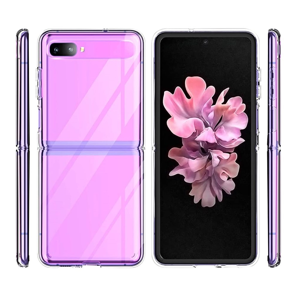 Angle View: SaharaCase - Hard Shell Silicone Case for Samsung Galaxy Z Flip3 5G - Rose Gold
