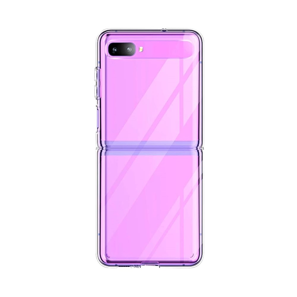 Saharacase Crystal Series Skin Case For Samsung Galaxy Z Flip And Z Flip 5g Clear Sb S Zf Cl Best Buy