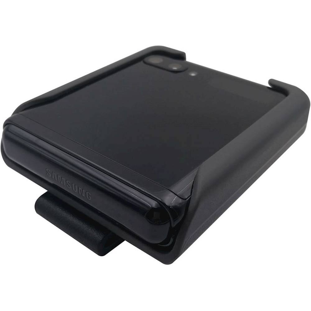 Alt View 13. SaharaCase - Belt Clip for Samsung Galaxy Z Flip and Z Flip 5G - Black.