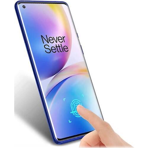 Alt View 12. SaharaCase - ZeroDamage Tempered Glass (9H) Screen Protector for OnePlus 8 - Clear.