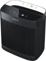 Honeywell - InSight HEPA Air Purifier, Medium-Large Rooms (190 sq.ft) - Black - Front_Zoom