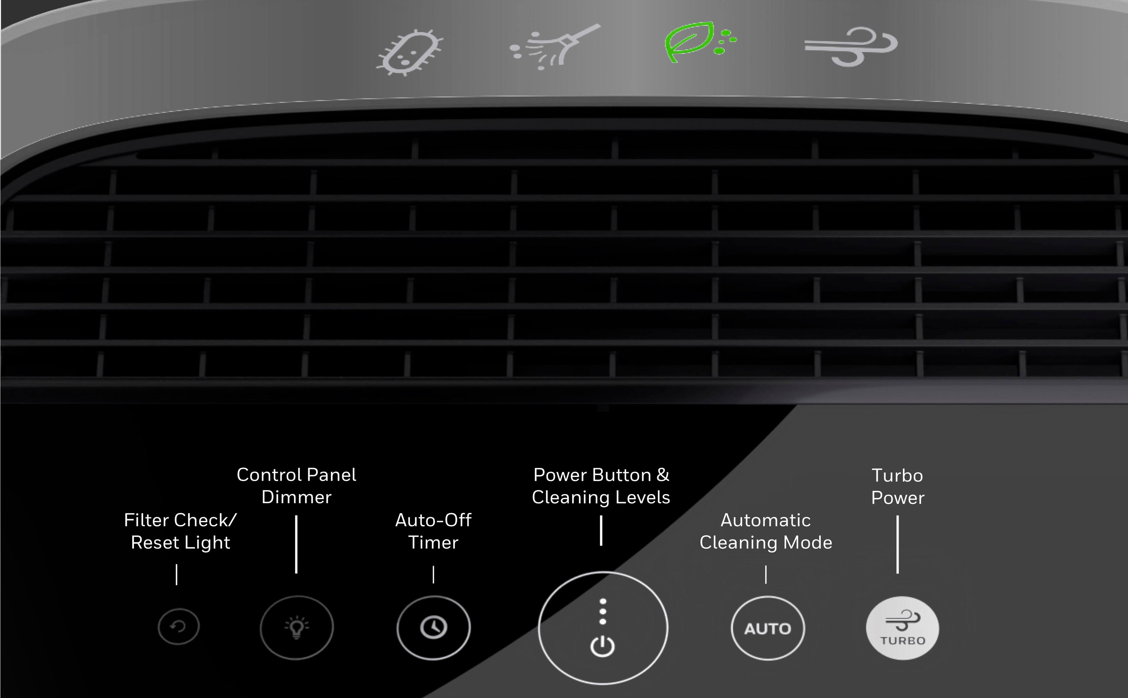 Alt View 24. Honeywell - InSight HEPA Air Purifier, Medium-Large Rooms (190 sq.ft) - Black.