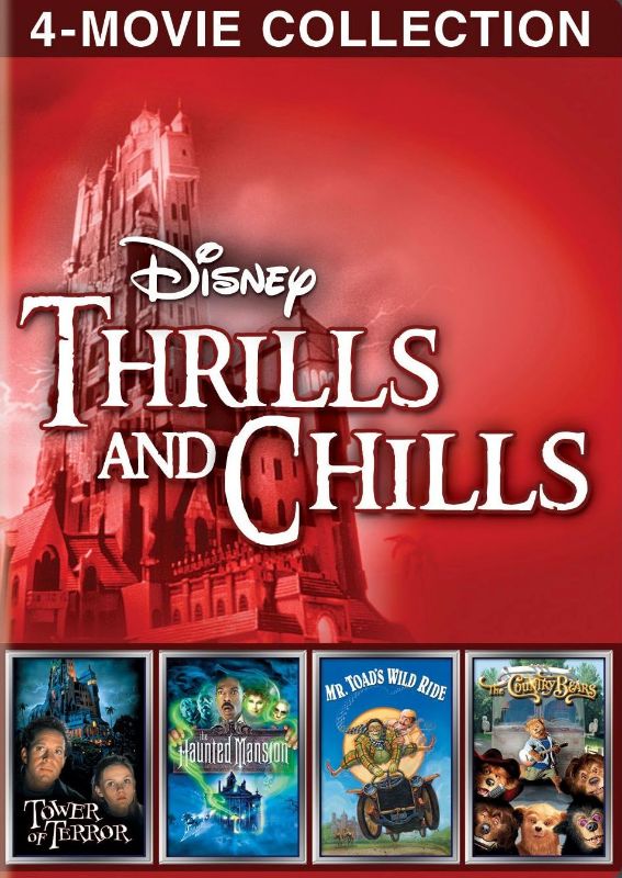  Disney Thrills and Chills: 4-Movie Collection [DVD]