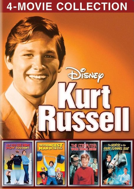 Front Standard. Disney Kurt Russell: 4-Movie Collection [4 Discs] [DVD].