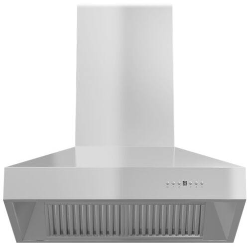 Alt View 17. ZLINE - Professional 60" Externally Vented Range Hood - Stainless Steel.