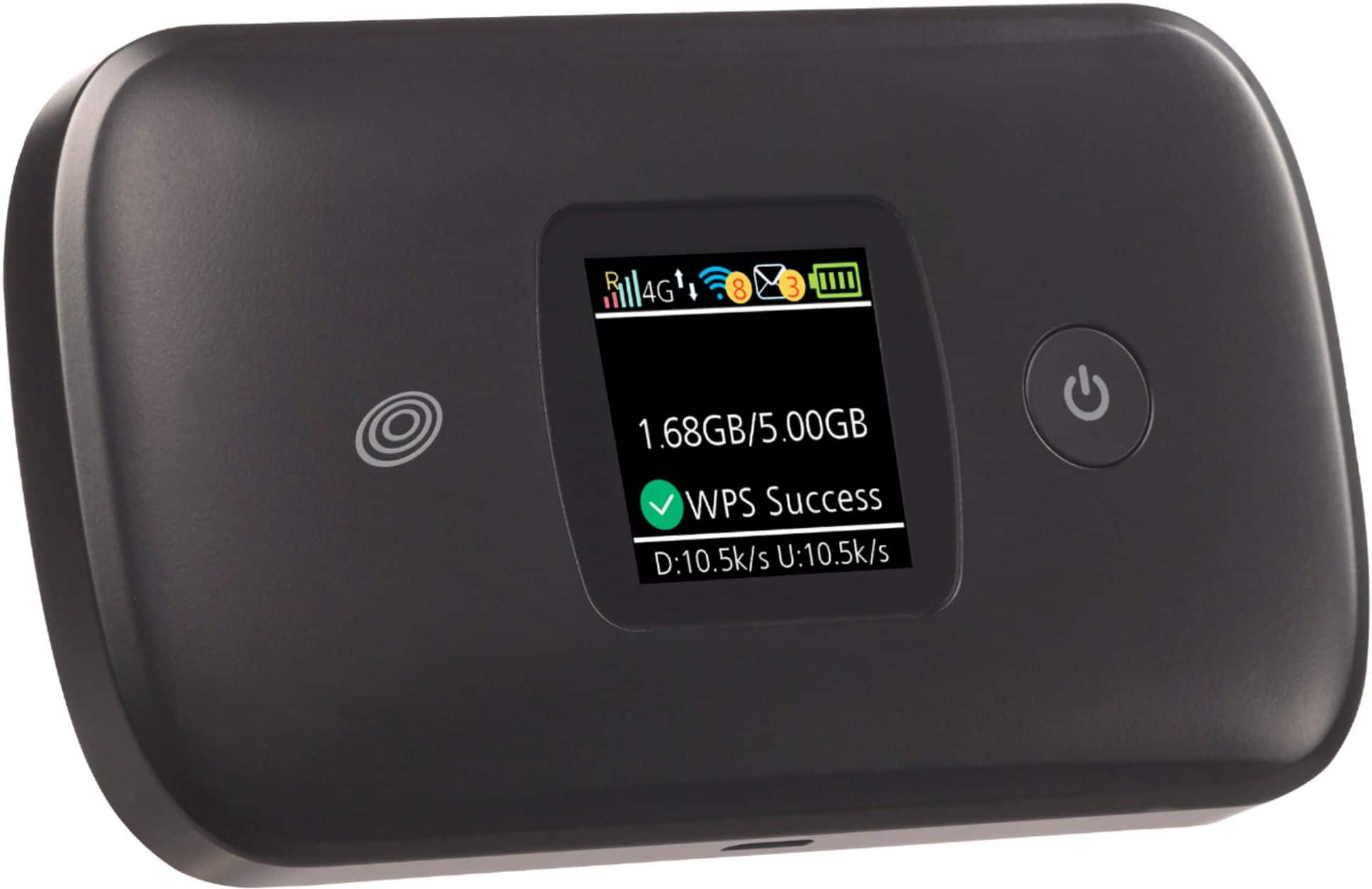 Alt View 15. Simple Mobile - Moxee 4G No-Contract Mobile Hotspot - Black.