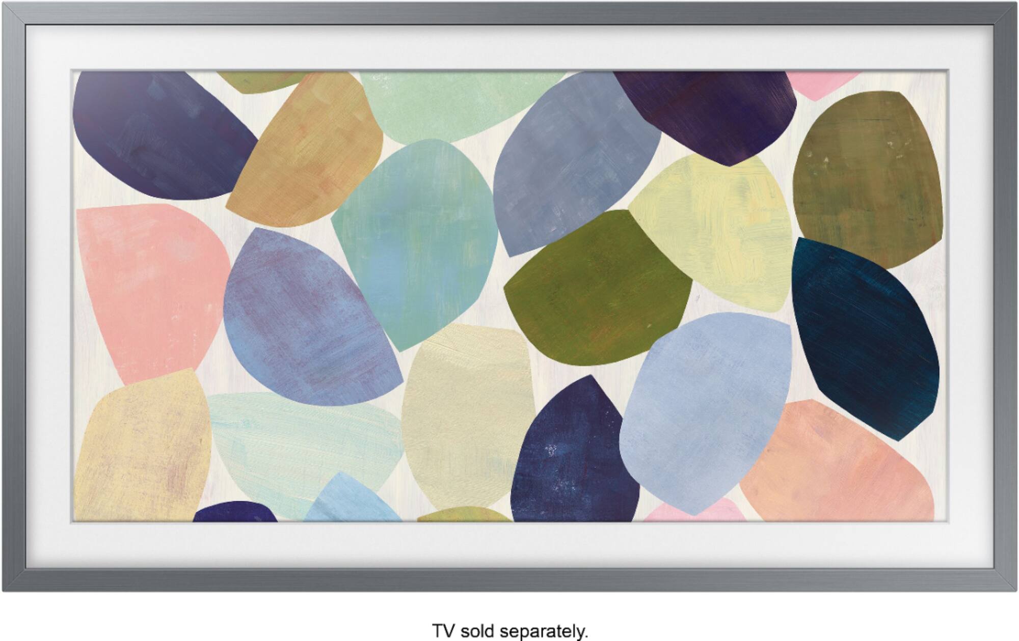 Zoom in on Alt View Zoom 11. Samsung - 32" The Frame Customizable Bezel - Platinum.