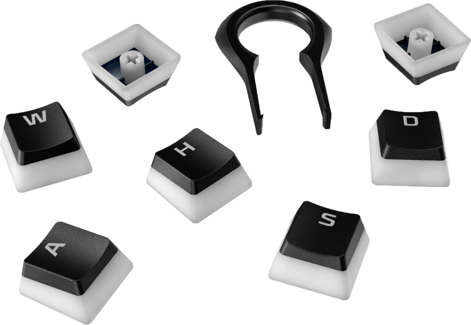 HyperX - Pudding Keycaps PBT Upgrade Kit - Black