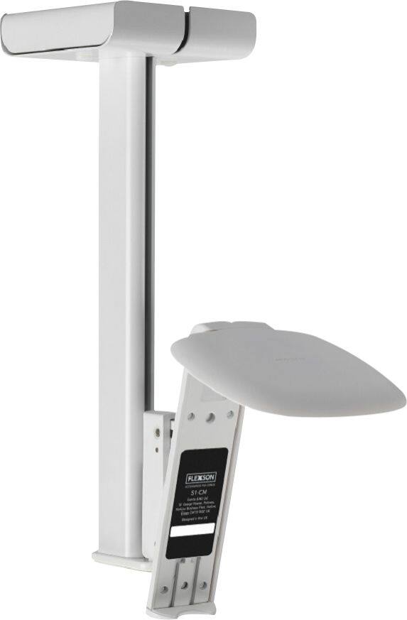 Front. Flexson - Ceiling Mount for Sonos One and Play:1 - White.